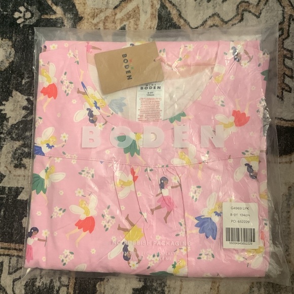 Mini BODEN Printed Long-Sleeved Nightie - Picture 4 of 5